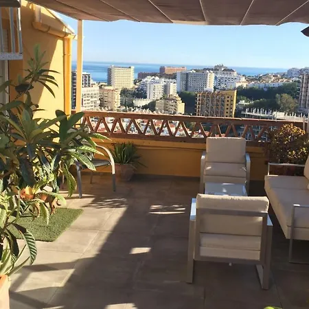 Atico De Lujo Vistas Al Mar Daire Benalmádena